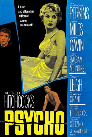 Affiche du film Psycho